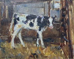 Manly MacDonald - Calf in Barn